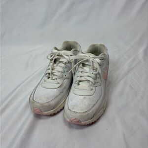 🩷🤍nike air max 90 white/pink